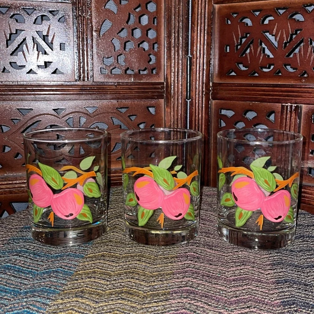 NWOT Franciscan Drinking Glasses. 3 tall & 3 short - Picture 3 of 4